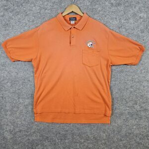 Vantage Custom Classics Tennessee Orange Size XL Polo Shirt 100% Cotton UT SPOTS